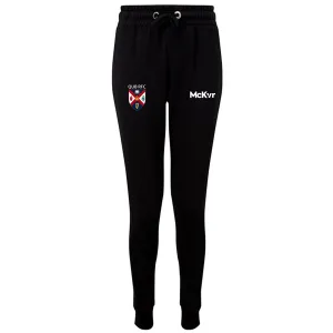 Mc Keever Queens Rugby Fitted Jogger Pants - Womens - Black
