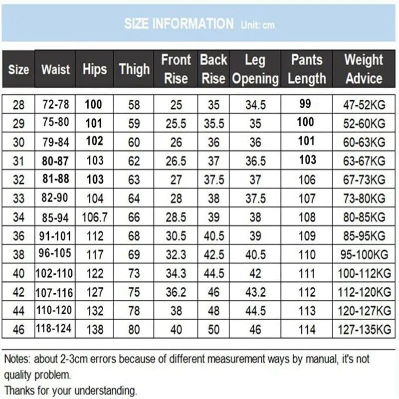 Men's Business Straight Cotton Trousers  Slim Fit Casual  Pants