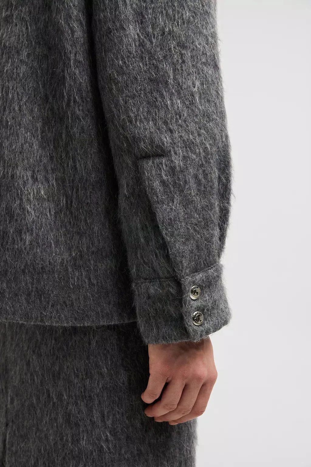 MONCLER SHIRT GREY