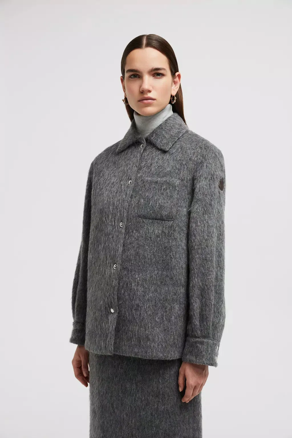 MONCLER SHIRT GREY