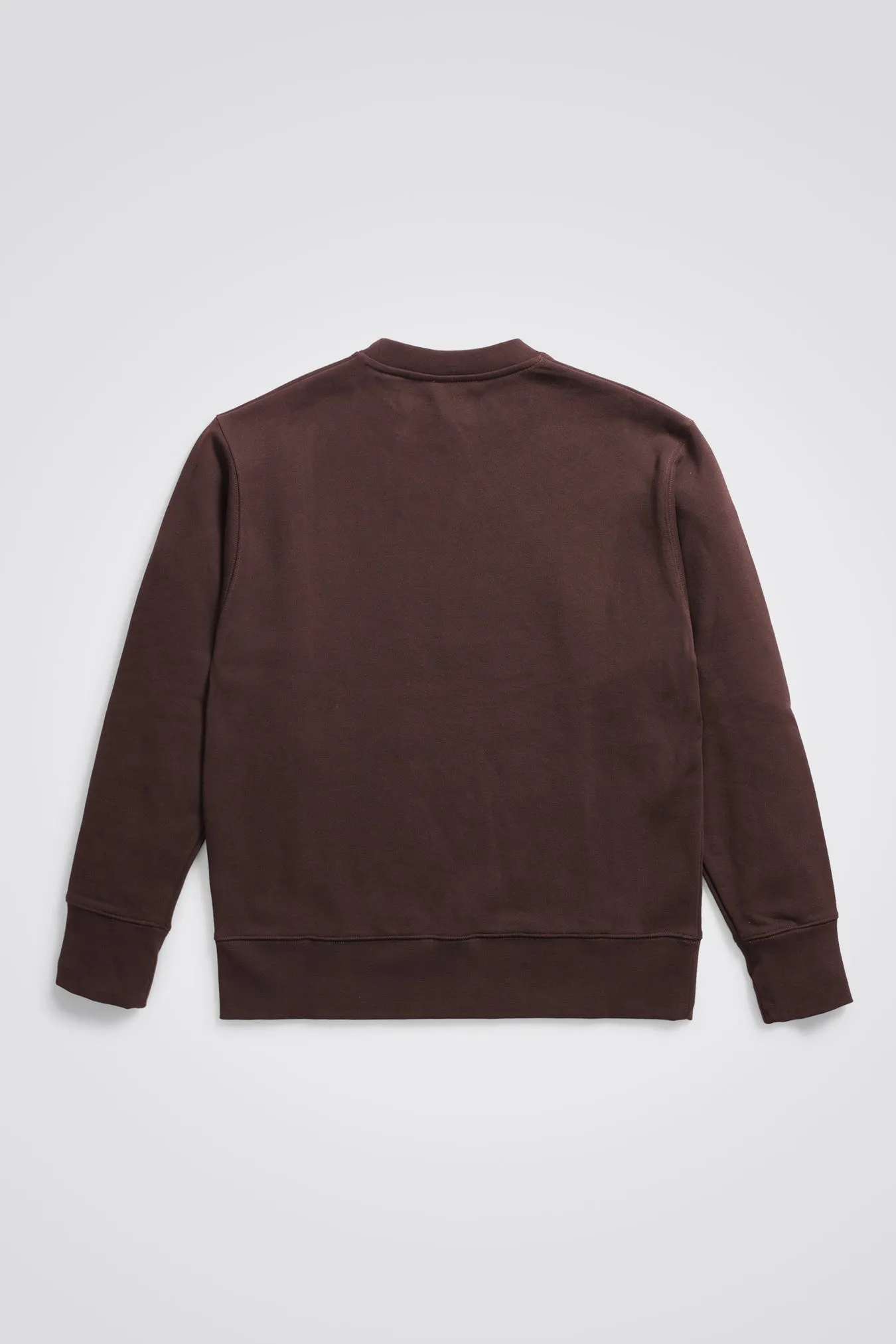 Norse Projects - Arne Relaxed Organic Logo Sweatshirt - Heathland Brown
