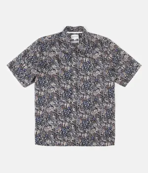 Norse Projects Carsten Liberty Print Shirt - Ivy Green