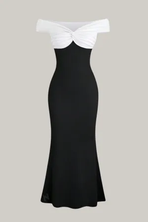Off Shoulder Elegant Summer Dress