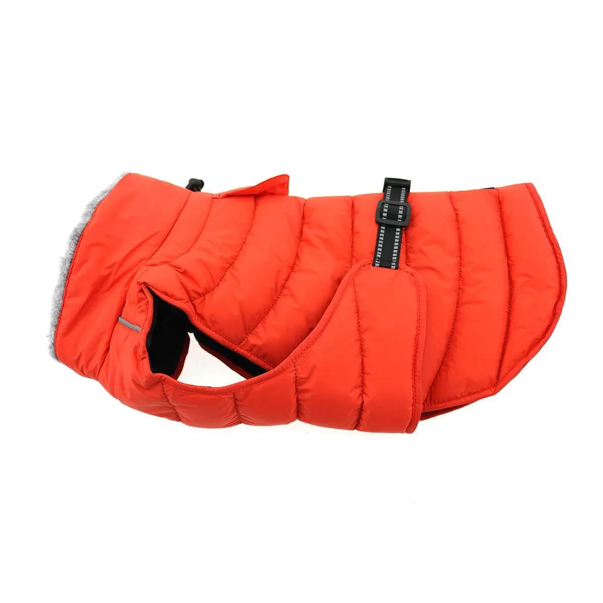 ORANGE ALPINE EXTREME WEATHER PUFFER DOG COAT
