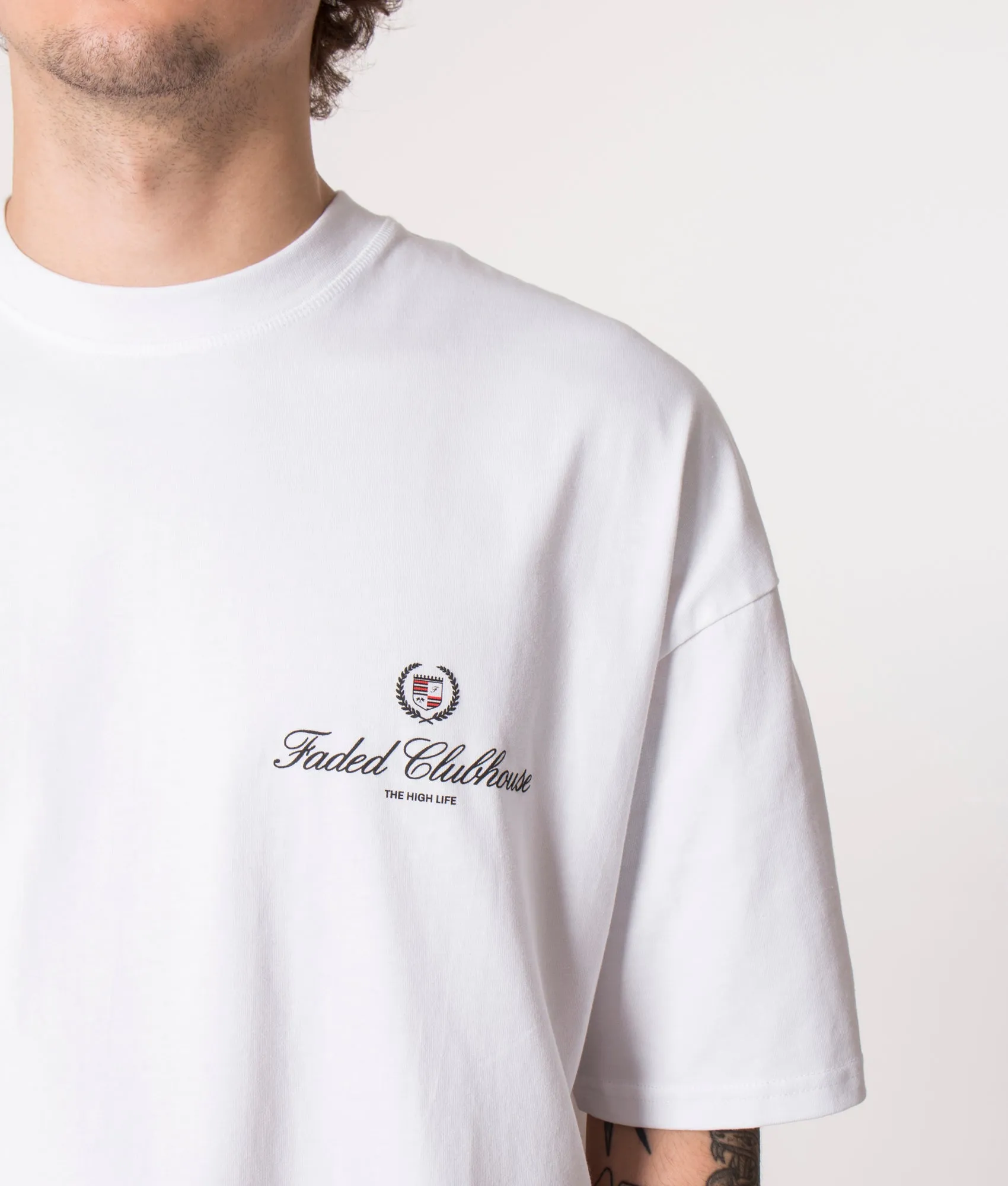 Oversized Clubhouse Logo T-Shirt