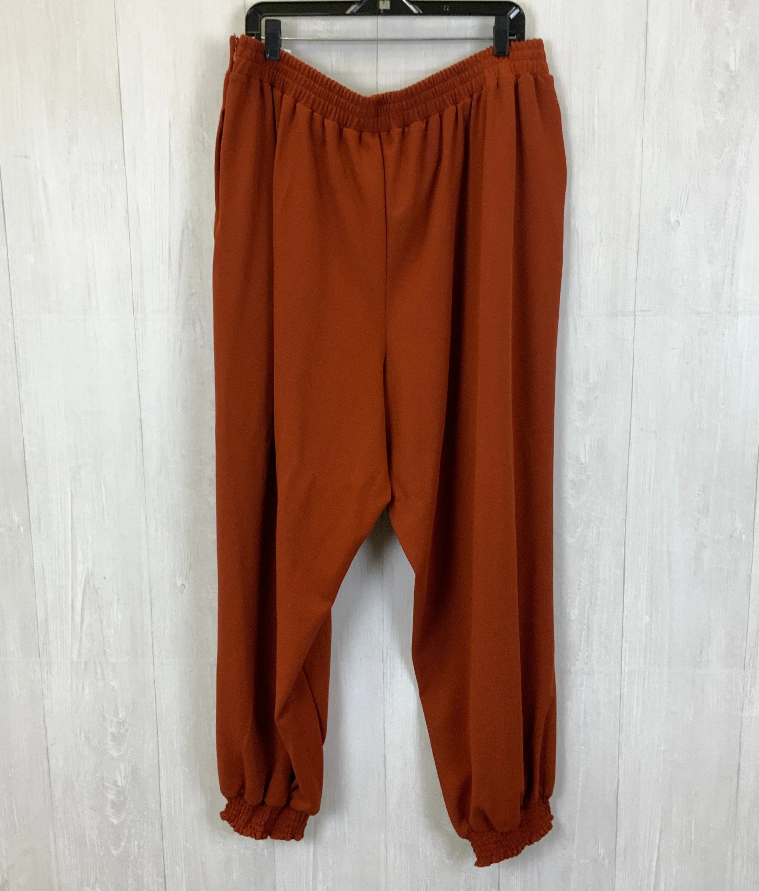 Pants Suit 2pc By Ashley Stewart In Orange, Size: 3x