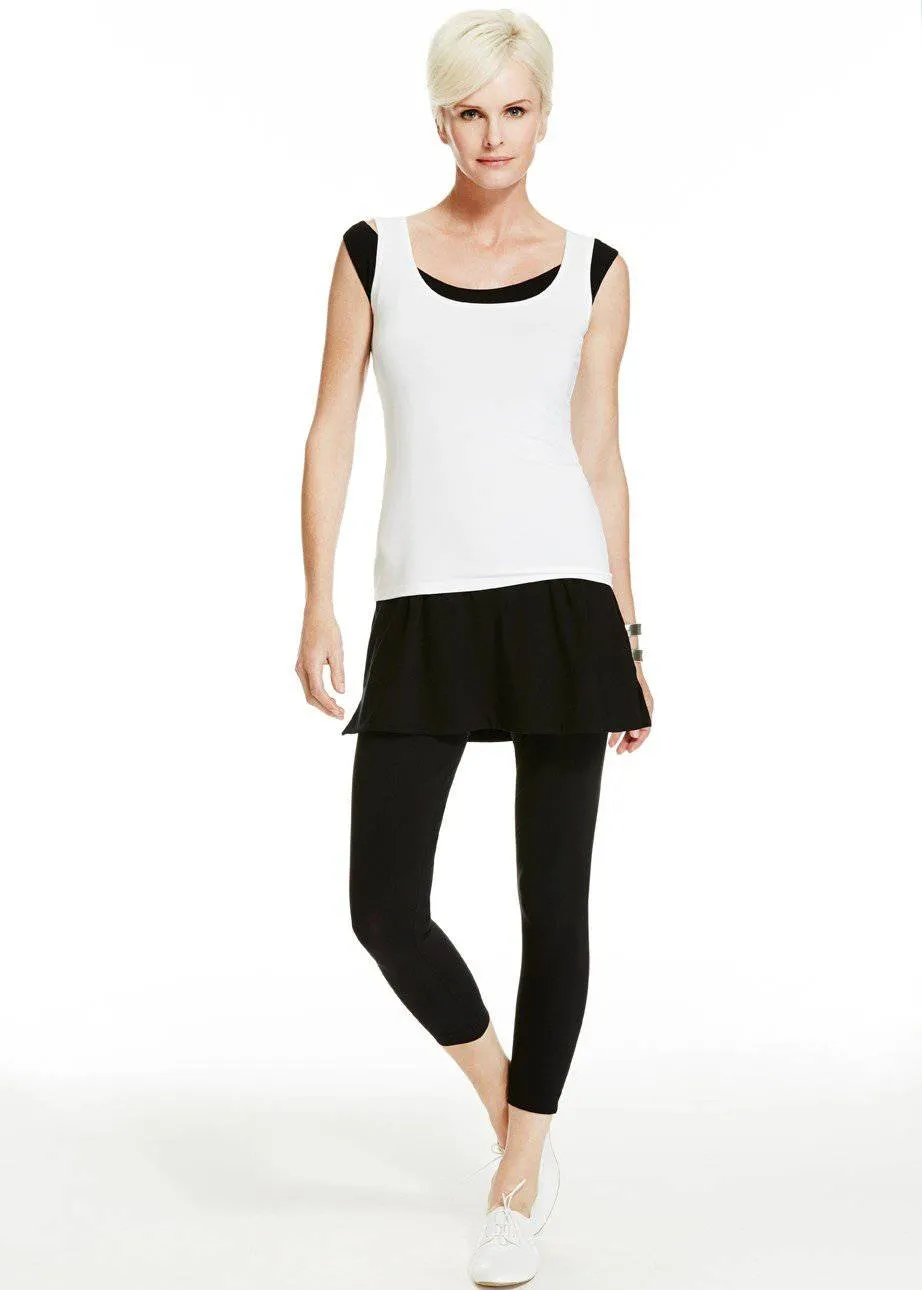 PAULA RYAN ESSENTIALS Capri Legging/Pant - Classic Microjersey