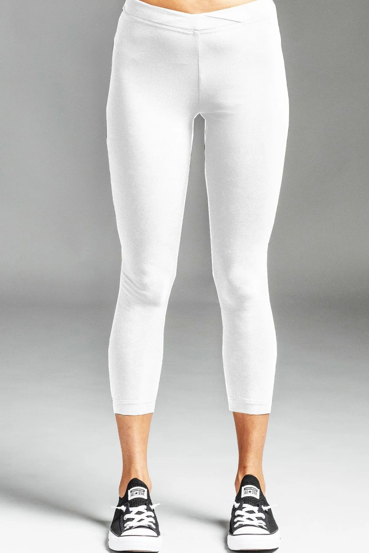 PAULA RYAN ESSENTIALS Capri Legging/Pant - Classic Microjersey