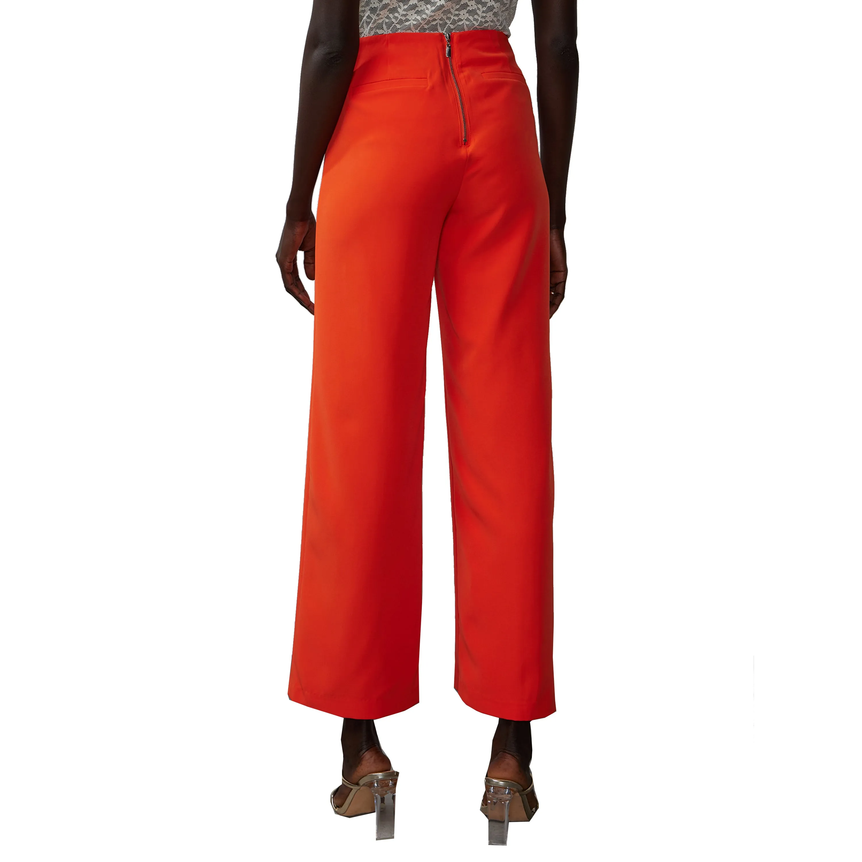 Petite Fit To Flatter Flared Seamed Pant