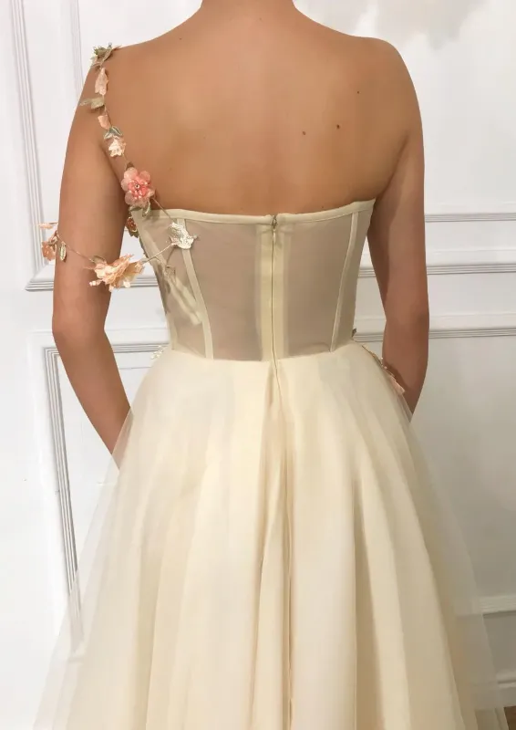 Promfast Beautiful Flower Prom Dress, Best Online Cheap Party Dresses for Sale PFP2004
