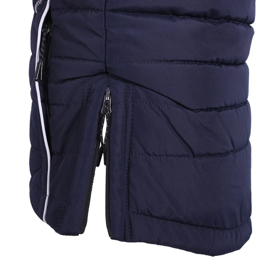 QHP Meryl Padded Kids Vest with Hood
