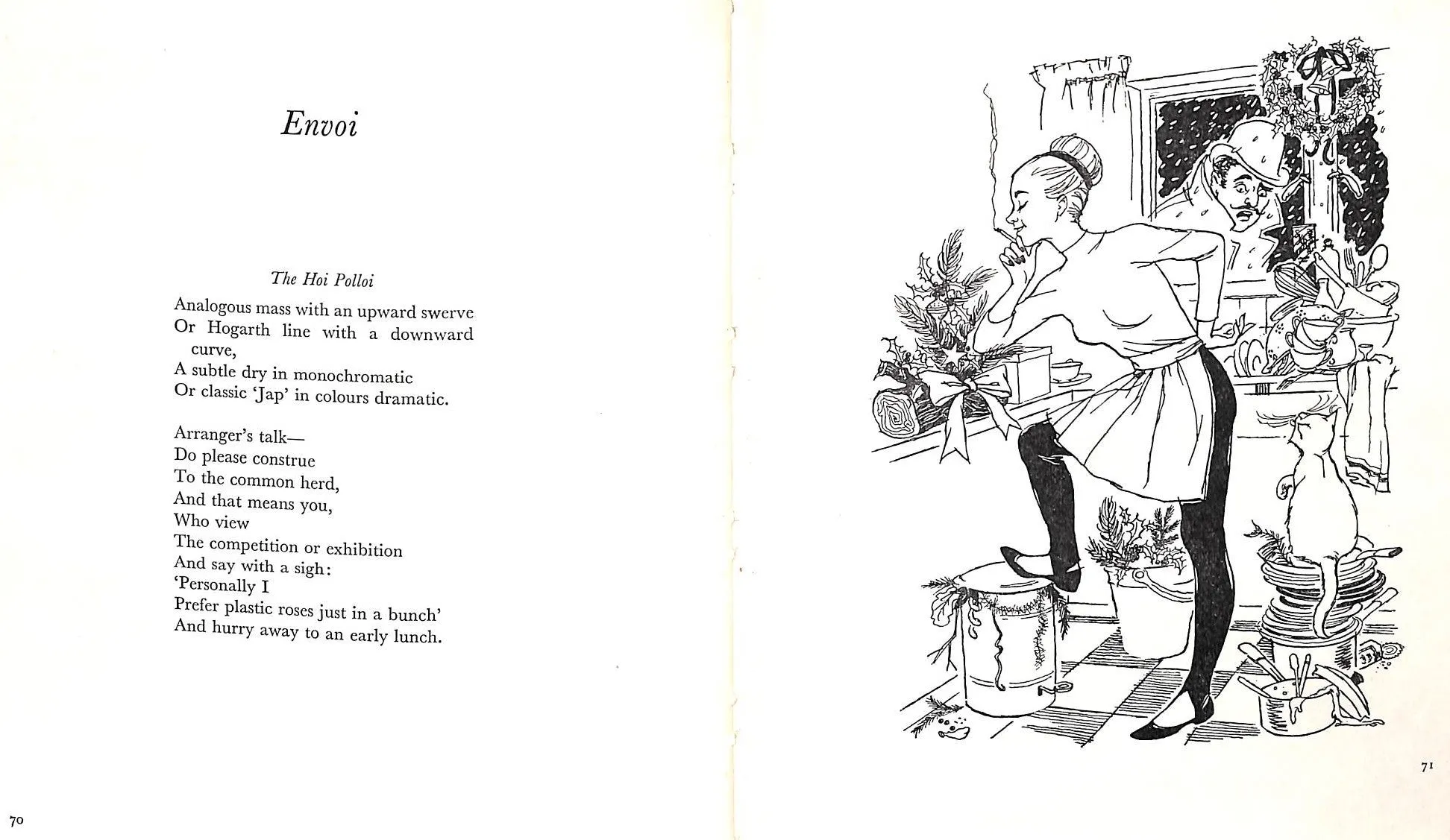 "The Gentle Art of Flower Arrangement An Encouragement to Floramania" 1963 HODGSON, Tomasina (SOLD)