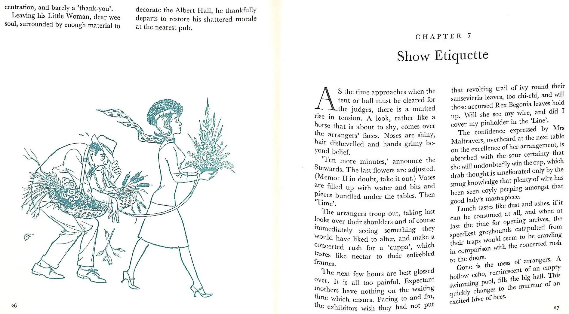 "The Gentle Art of Flower Arrangement An Encouragement to Floramania" 1963 HODGSON, Tomasina (SOLD)