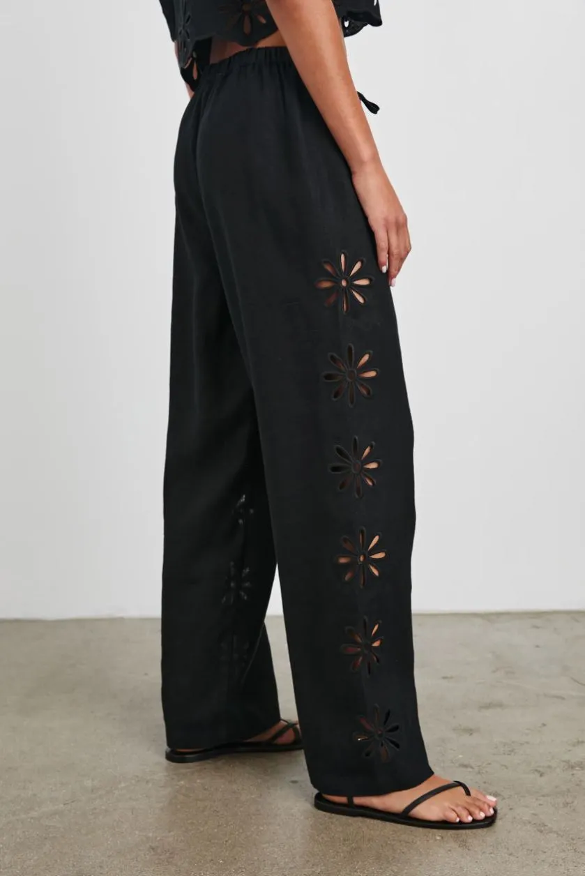 Rails Emmie Pant in Black Eyelet