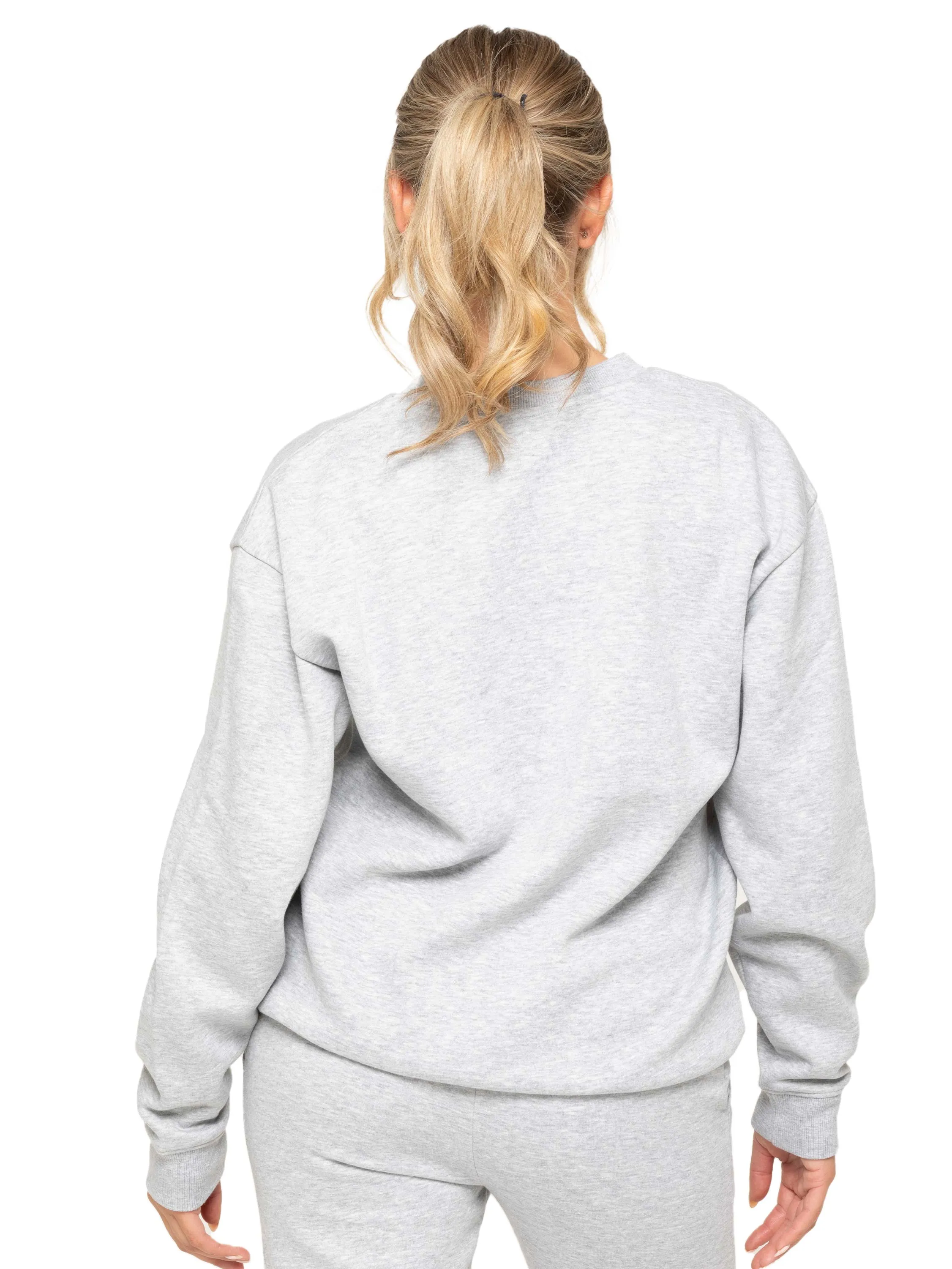 Relaxed Oversized Sweatshirt - Grey