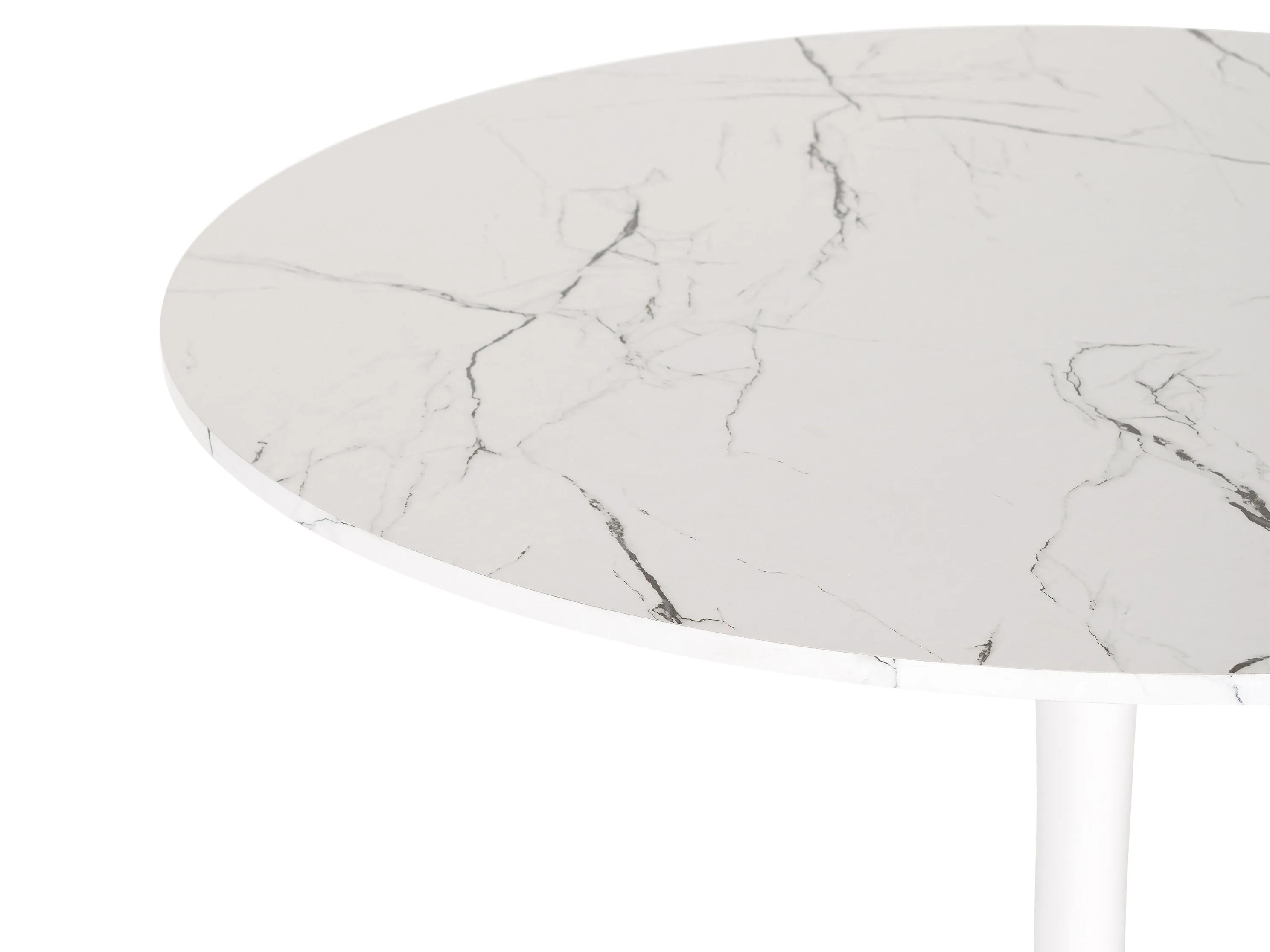 Round Marbled Bistro Table 35"