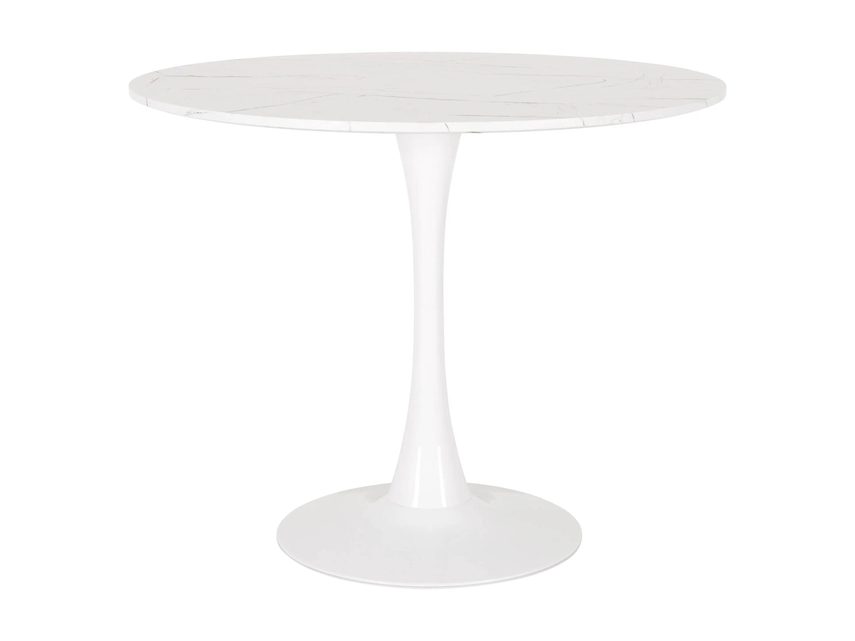 Round Marbled Bistro Table 35"