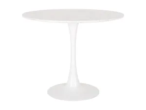 Round Marbled Bistro Table 35"