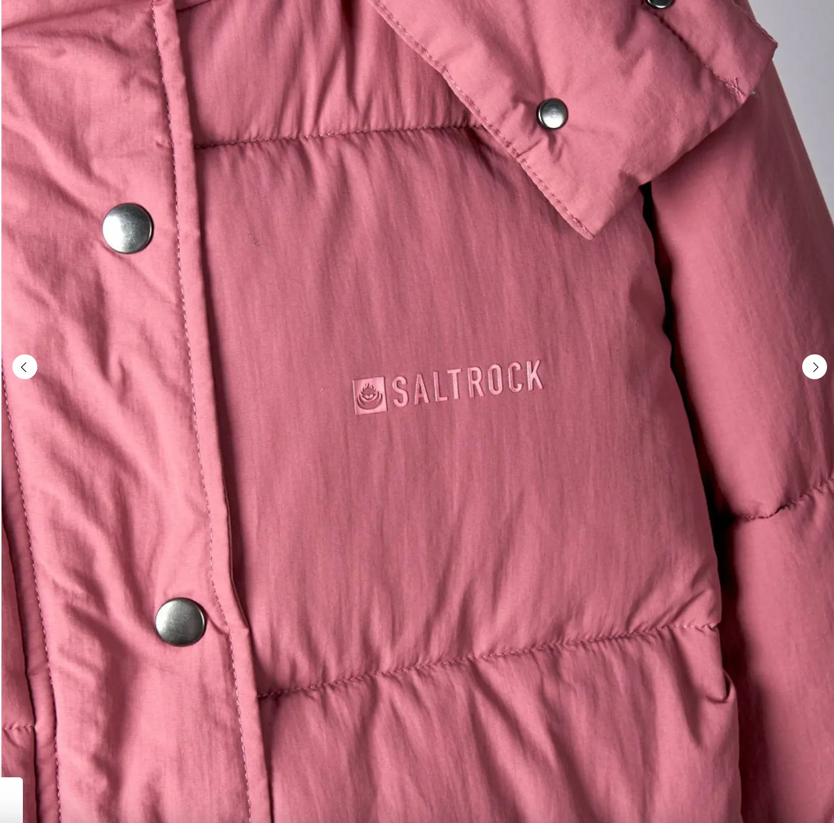 Saltrock Solitude - Womens Water Resistant Padded Jacket - Pink---SALE---