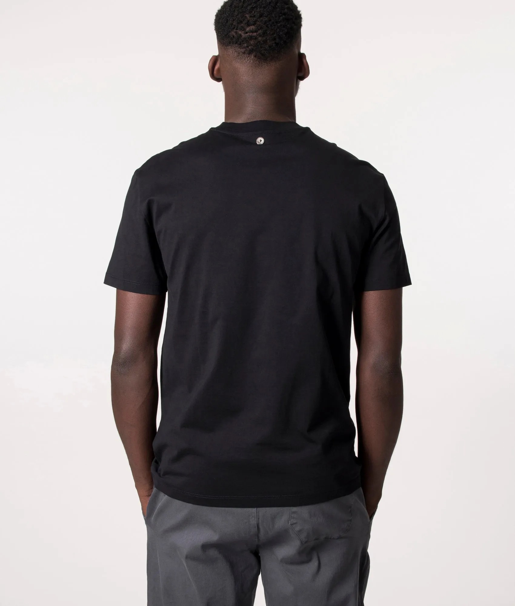 Slim Fit Horizontal Bolt Print T-Shirt