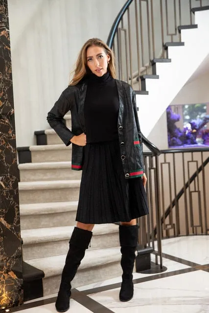 Solid Color Female Classic Skirt