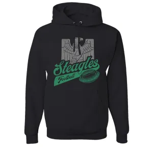 Steagles Retro Pullover Hoodie | Phil-Pitt Steagles Black Pullover Hoodie