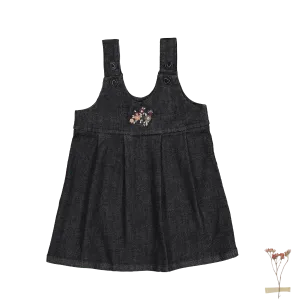 The Denim Dress - Black