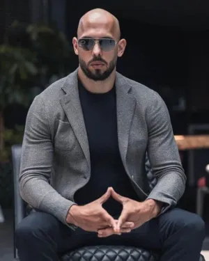 Top G Grey Cobra Andrew Tate Blazer