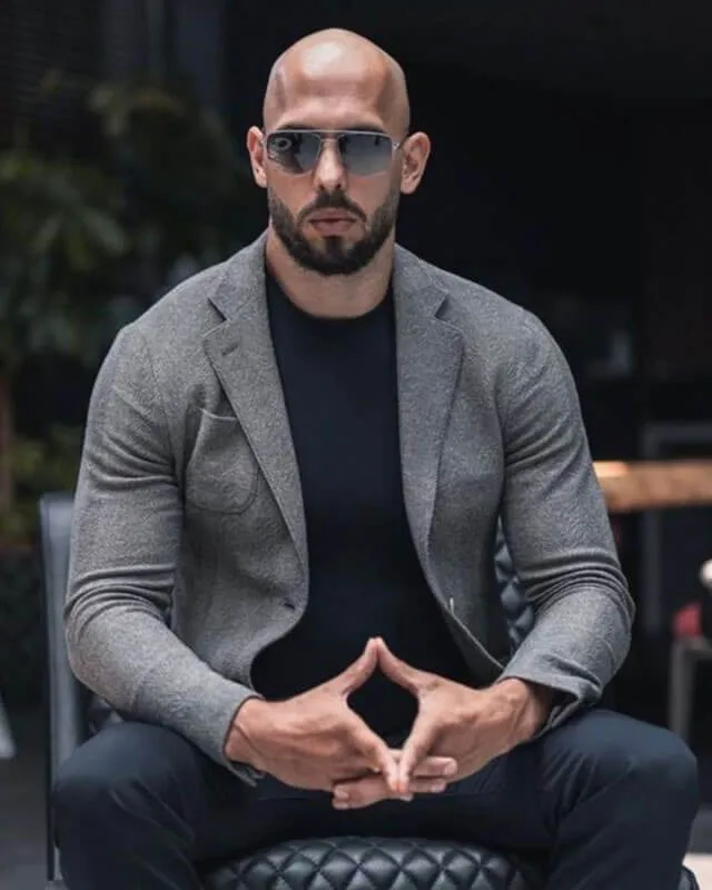 Top G Grey Cobra Andrew Tate Blazer