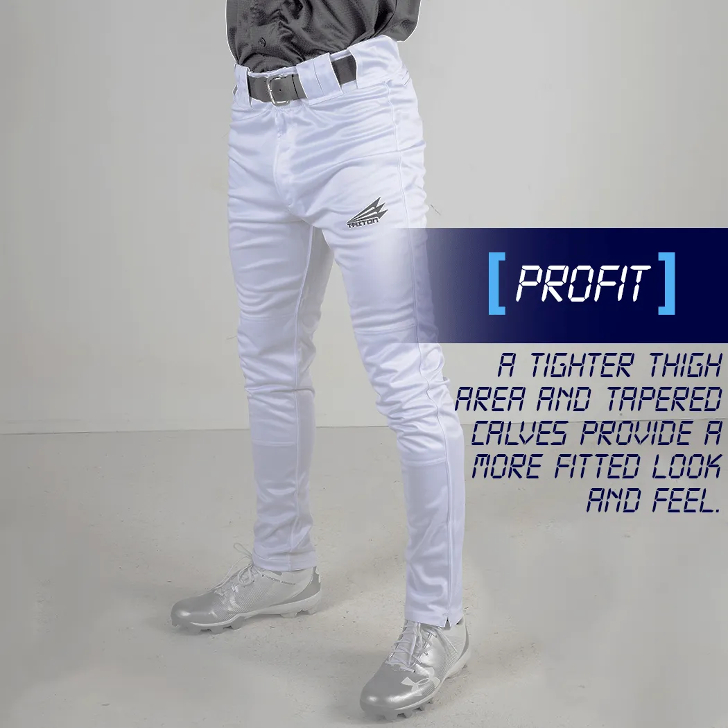 Triton Elite ProFit Baseball Pant (White)