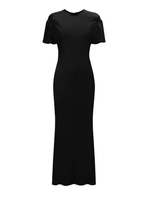 Victoria Beckham Gathered Sleeve Dress
