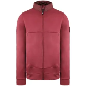 Weekend Offender Paia Mens Oxblood Track Jacket