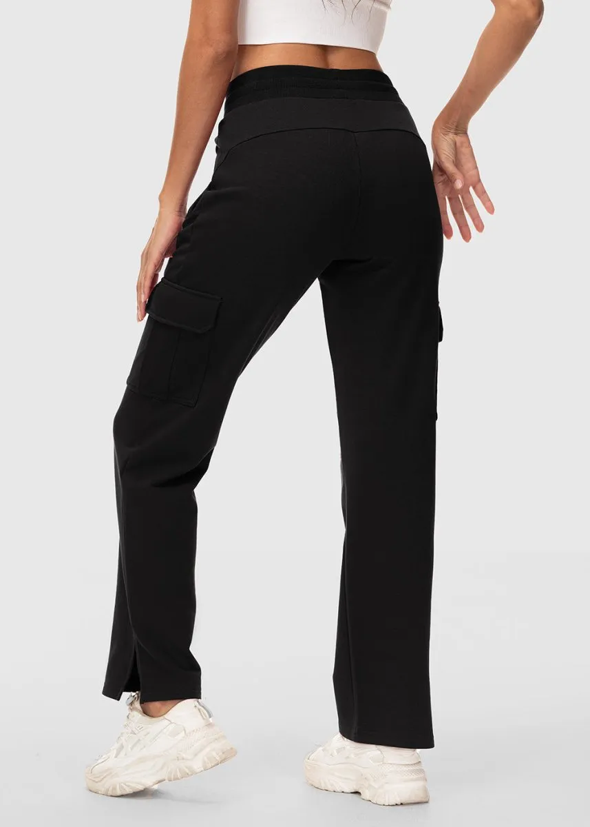 Women's Straight-Leg Work Out Cargo Pants