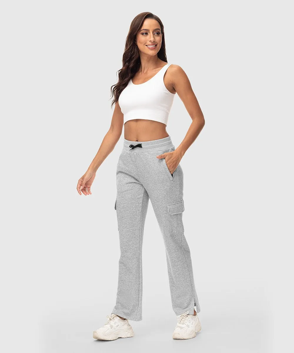 Women's Straight-Leg Work Out Cargo Pants
