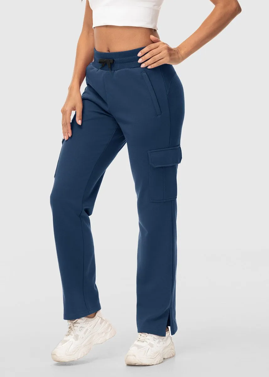 Women's Straight-Leg Work Out Cargo Pants