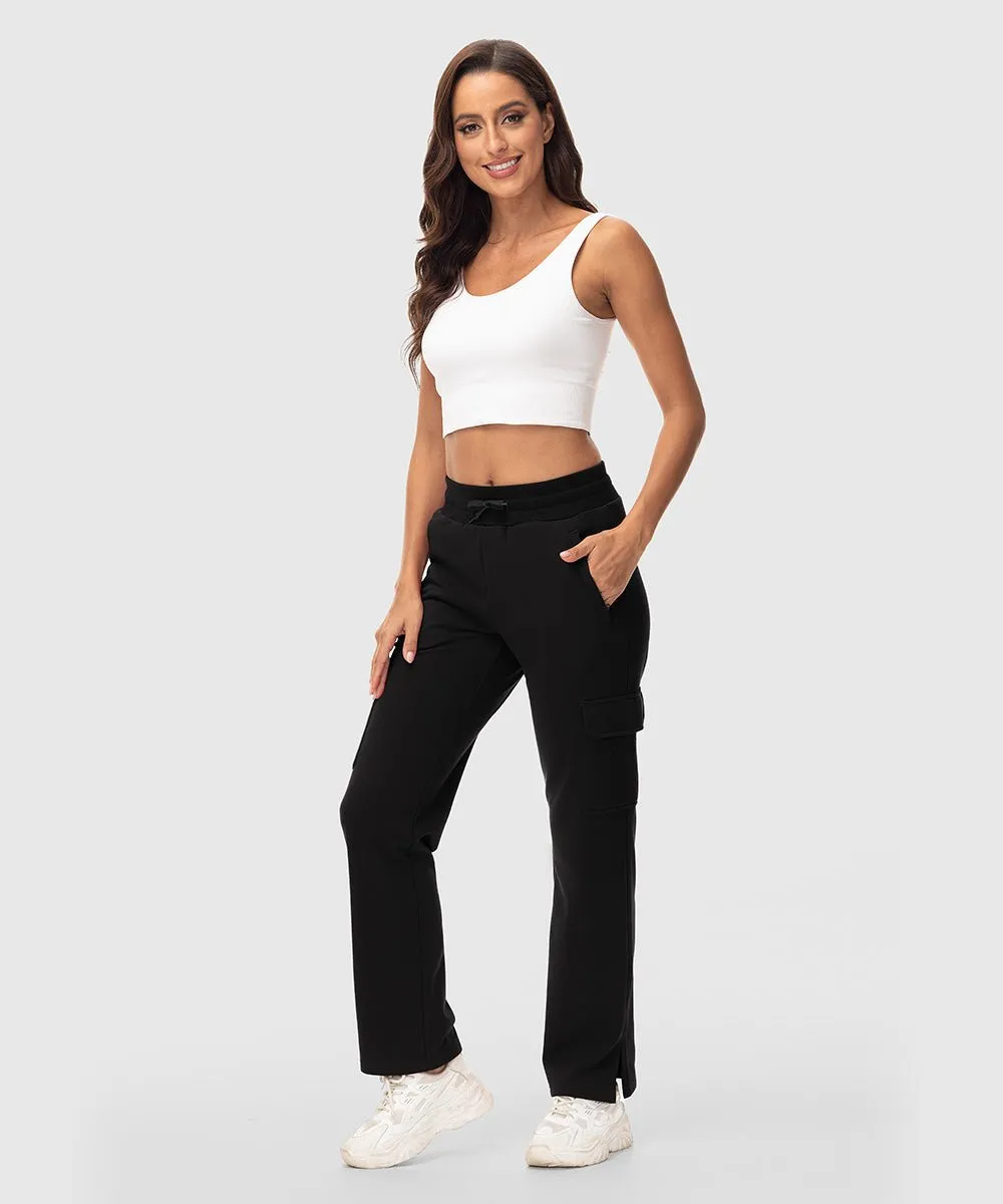 Women's Straight-Leg Work Out Cargo Pants