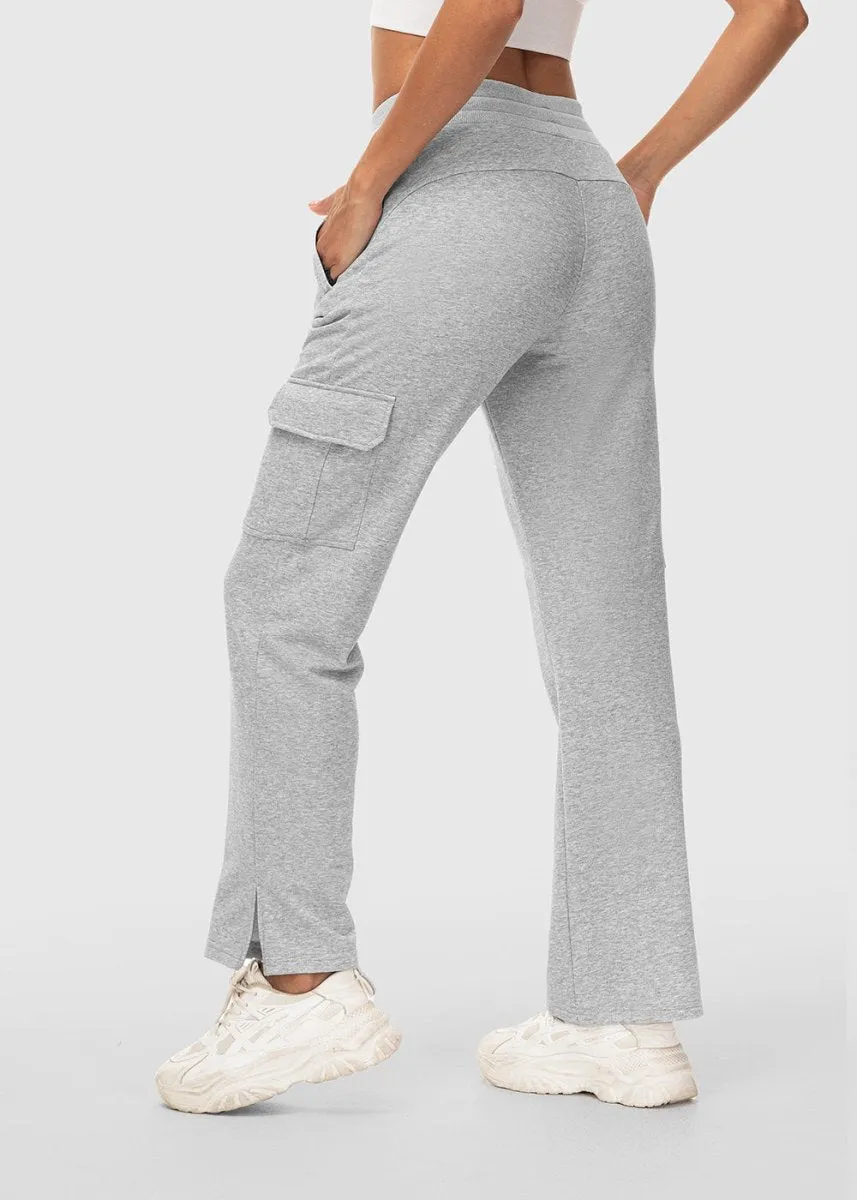 Women's Straight-Leg Work Out Cargo Pants