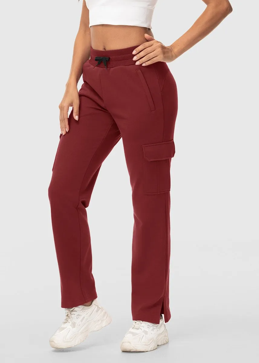 Women's Straight-Leg Work Out Cargo Pants