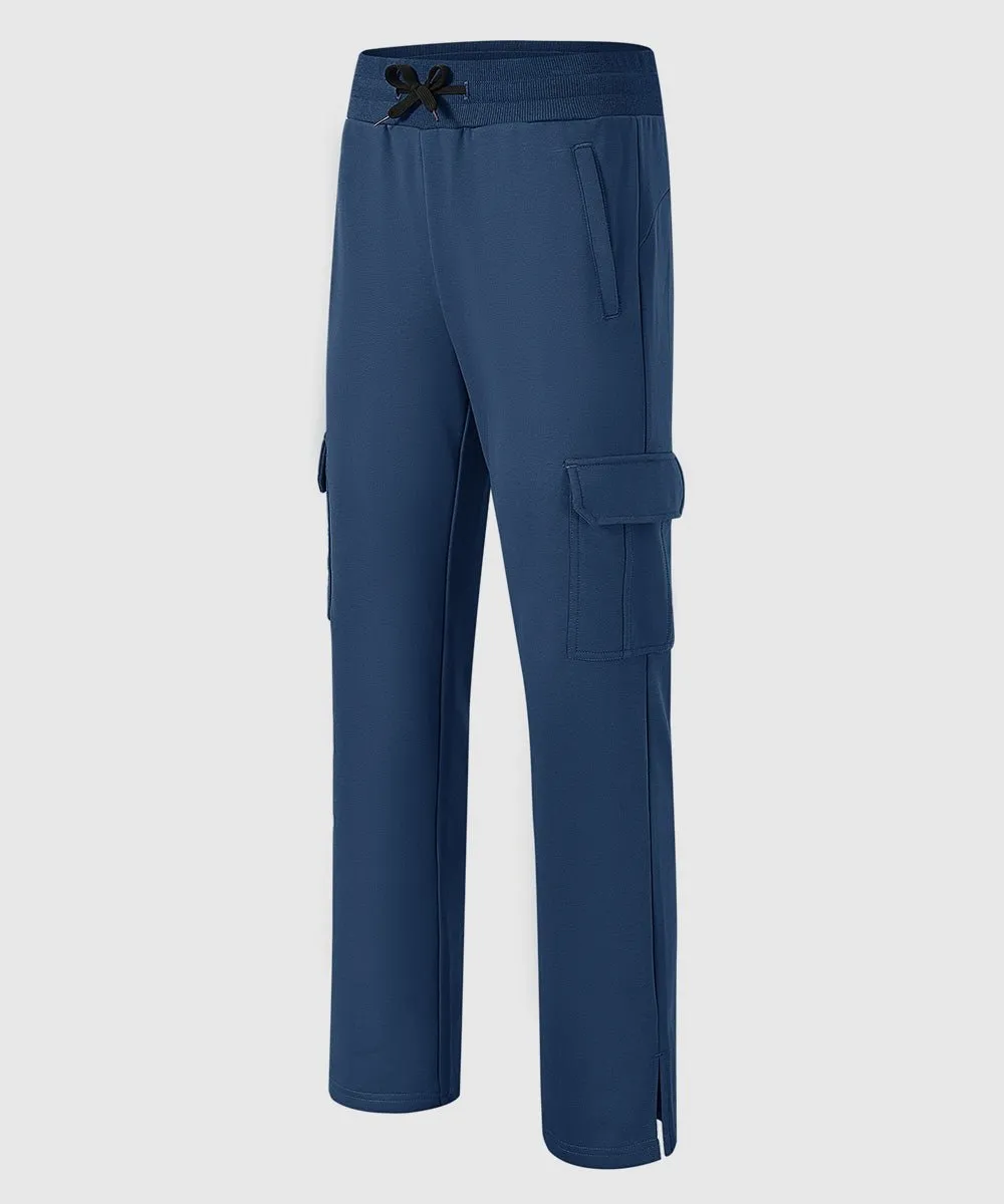 Women's Straight-Leg Work Out Cargo Pants