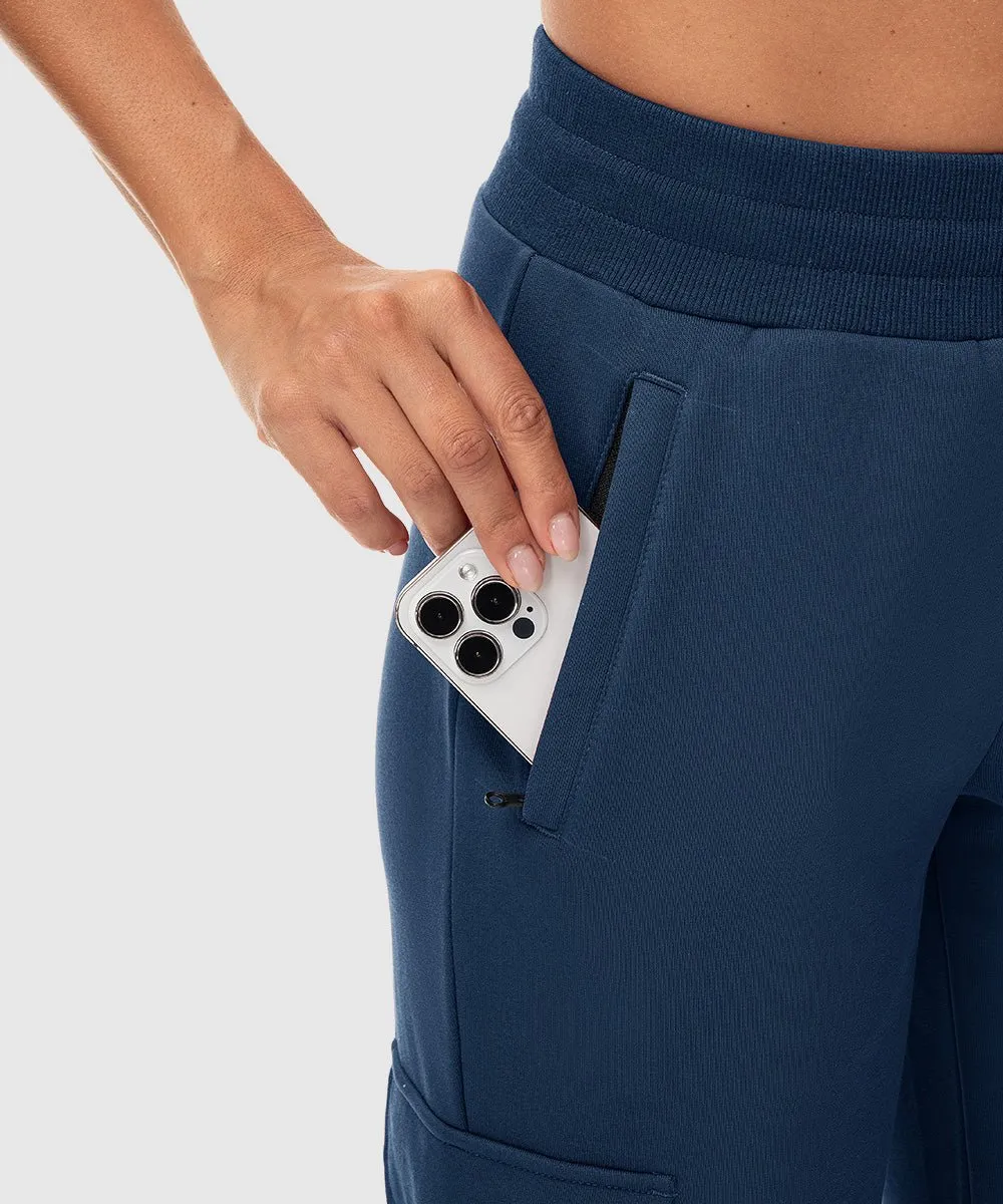 Women's Straight-Leg Work Out Cargo Pants