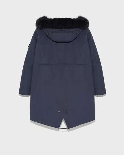 Yves Salomon Regular Parka - Ink