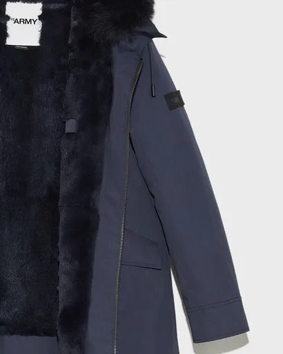 Yves Salomon Regular Parka - Ink